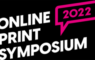 Online Print Symposium 2022, Logo c printXmedia, zipcon consulting