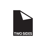 Logo Two Sides, Partnerschaft Verband Druck Medien Österreich