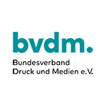 Logo bvdm, Partnerschaft Verband Druck Medien Österreich