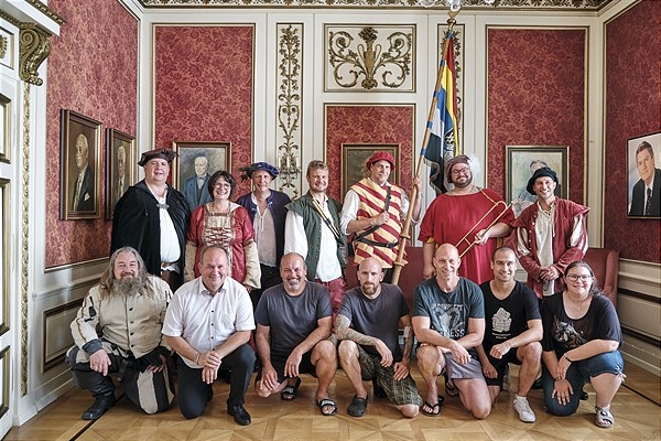 Historische Gautschfeier in Wien, c Richard Rizk